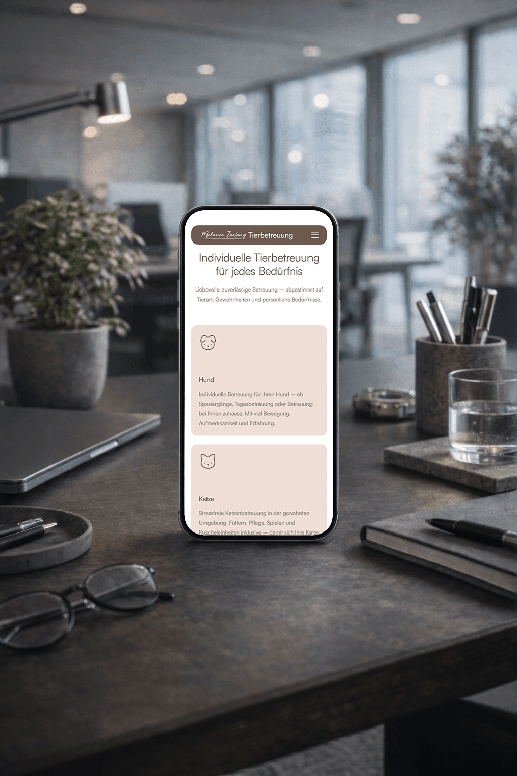Tierbetreuung Melanie