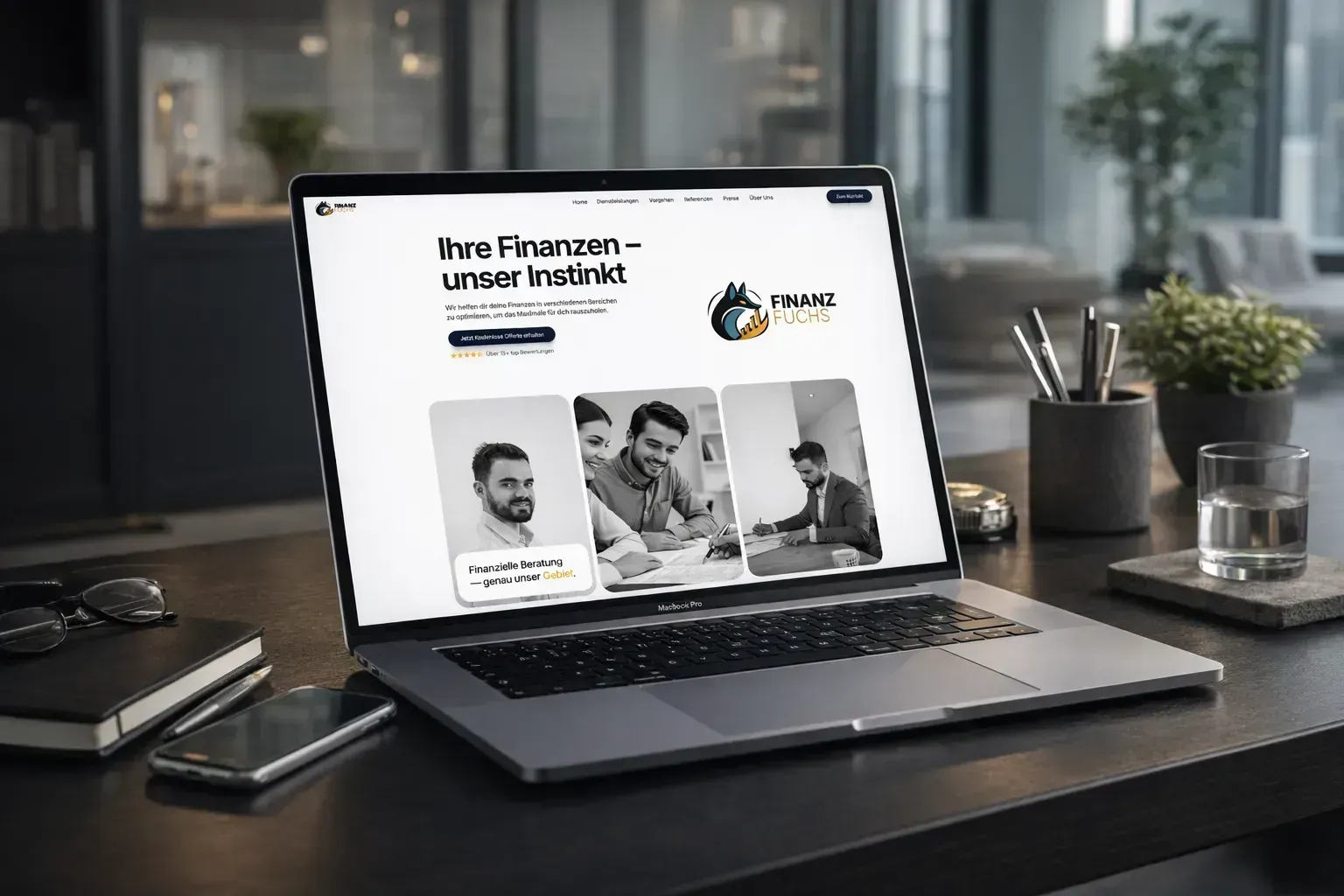Finanz Fuchs GmbH Webseite