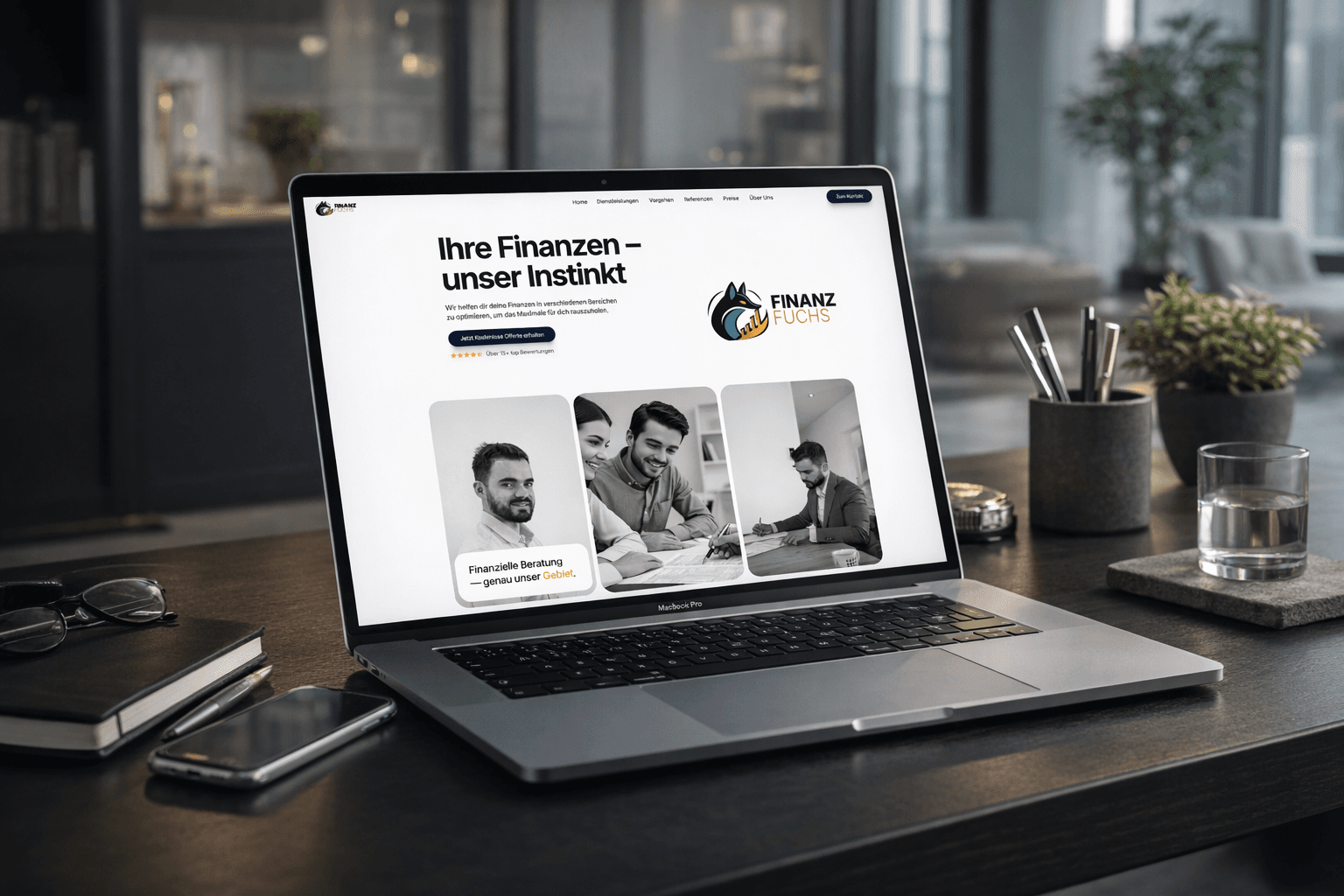 Finanz Fuchs GmbH Webseite