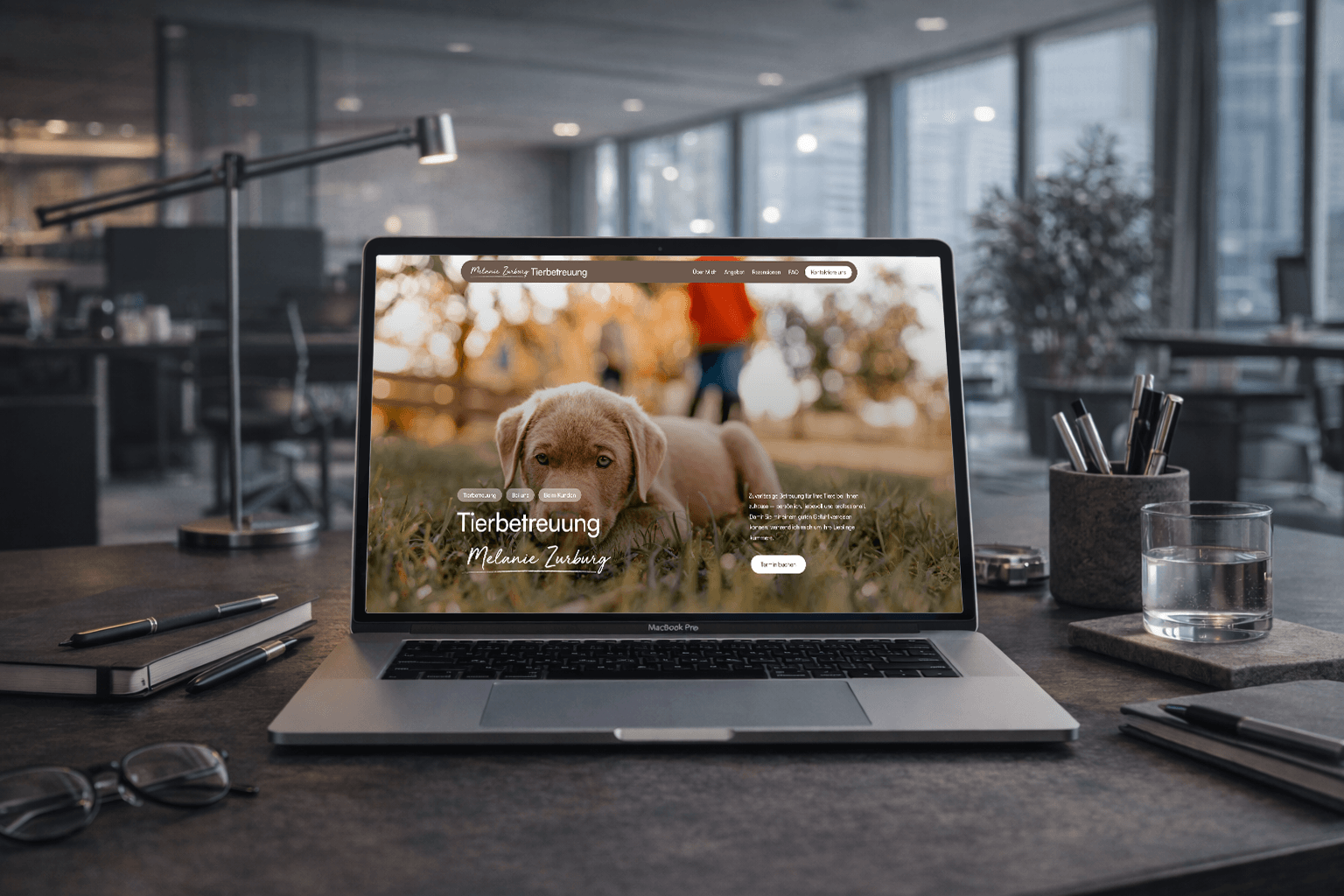 Tierbetreuung Melanie Webseite