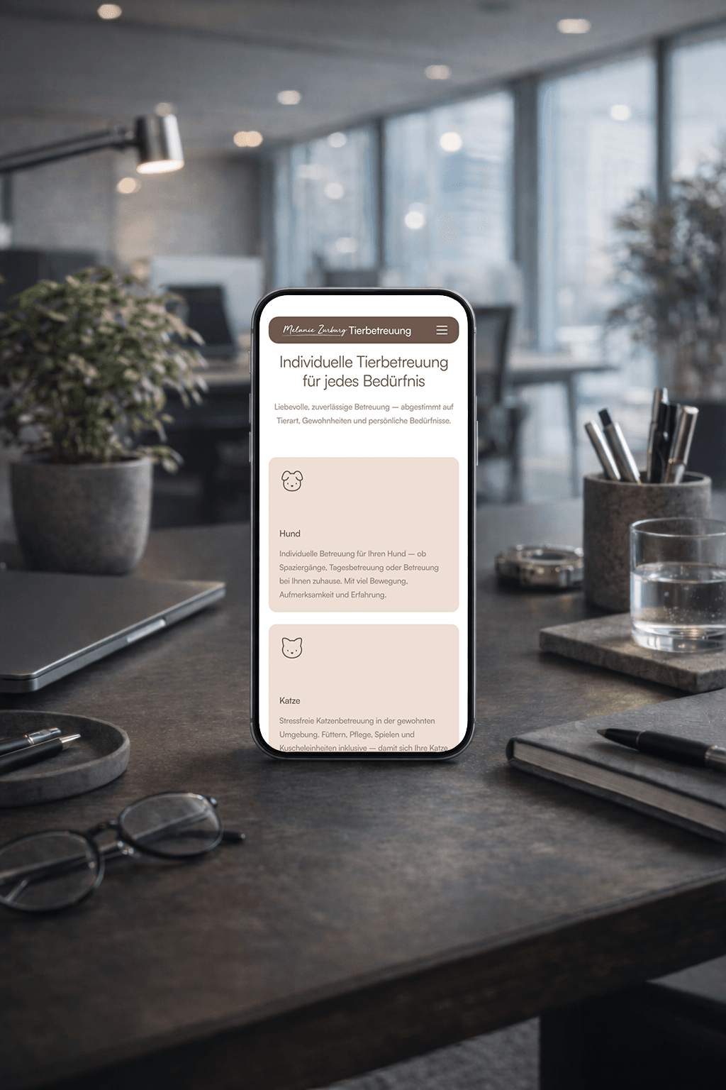 Tierbetreuung Melanie