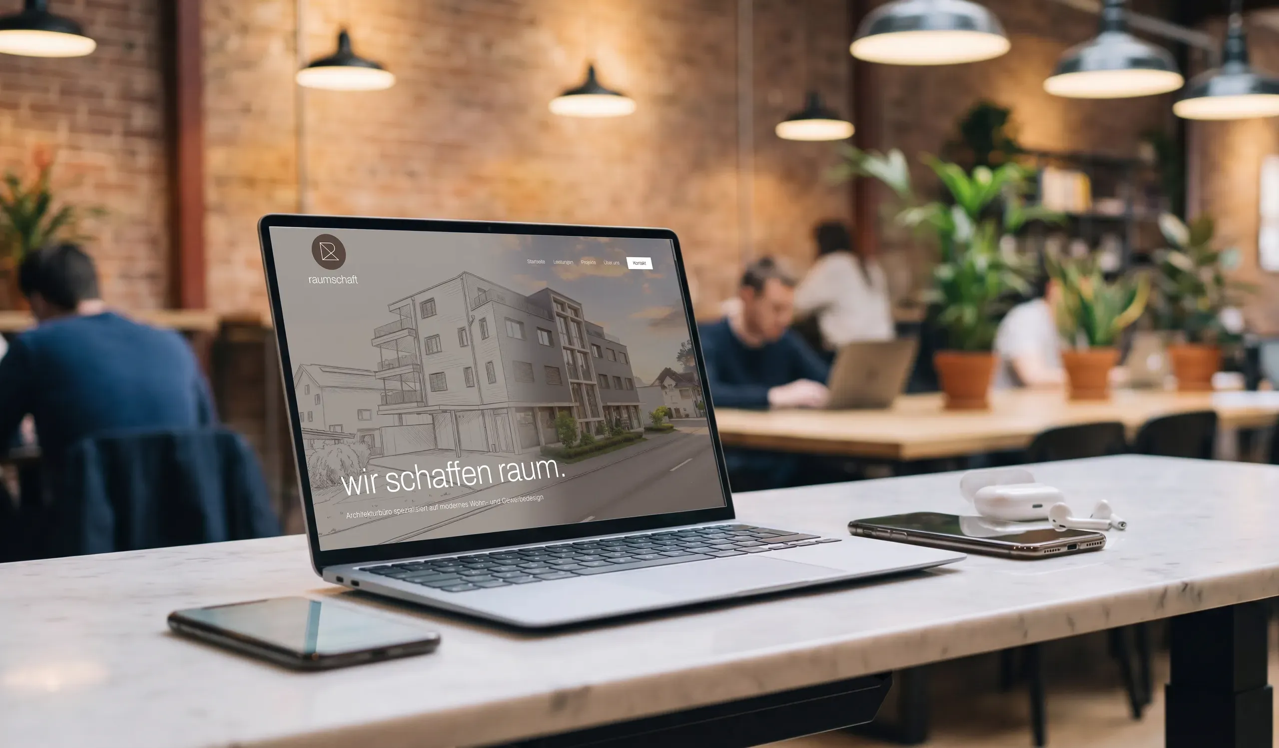 Raumschaft.ch Webseite