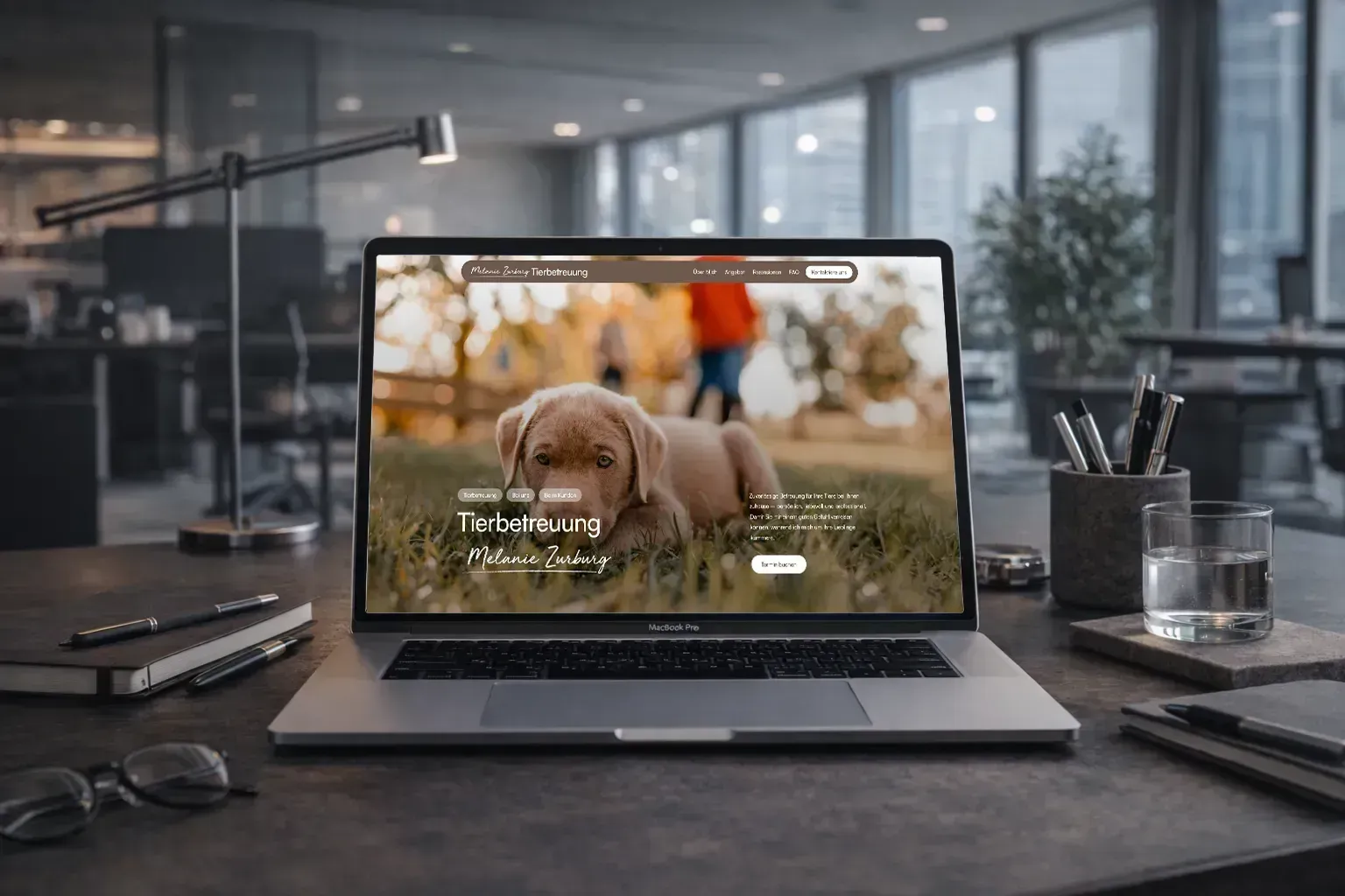 Tierbetreuung Melanie Webseite